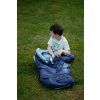 Dětský syntetický třísezónní spacák HUSKY Kids Magic modrý (Velikost OneSize)