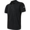 Pánské merino polo tričko SENSOR active polo černá (Velikost M, Barva černá)
