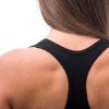 Dámská sportovní podprsenka SENSOR Merino df černá (Velikost S, Barva černá)