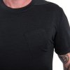Pánské merino triko SENSOR Merino Air Traveller černé (Velikost S, Barva černá)