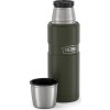 termoska na kavu stainless king army green