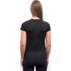 Dámské merino triko SENSOR Merino Air Bloom černé (Velikost S, Barva černá)
