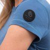 Dámské merino triko SENSOR Merino Air modré (Velikost M, Barva modrá)