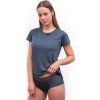 Dámské merino triko SENSOR Merino Lite modré (Velikost S, Barva modrá)