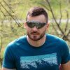 Sportovní sluneční brýle PROGRESS Cross černé (Velikost UNI)