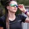 Sportovní sluneční brýle PROGRESS Safari Grn transparentní šedá/černá (Velikost UNI)