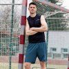Pánský sportovní nátělník PROGRESS Driver Singlet černý (Velikost M)