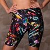 Dámské elastické šortky ELEVEN Lisbeth Euphoria Black (Velikost L)