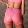 Dámské elastické mini šortky Eleven Laura Euphoria Pink (Velikost L)