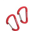 Karabina D Form Flat WG - 2 kusy