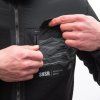 Unisex sportovní bunda SENSOR Teddy černá (Velikost XXL, Barva černá)