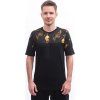 Pánské merino triko SENSOR Impress černé (Velikost XXL, Barva černá)