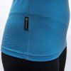 Dámské merino triko SENSOR Impress modré (Velikost L, Barva modrá)