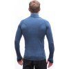 Pánský merino rolák SENSOR Bold modrý (Barva modrá, Velikost XXXL)