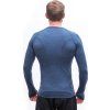 Pánské merino triko SENSOR Bold modré (Velikost XL, Barva modrá)