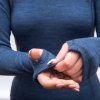 Dámský merino rolák SENSOR Bold modrý (Velikost XXL, Barva modrá)