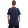 Pánské merino triko SENSOR Blend Moon modré (Velikost M, Barva modrá)