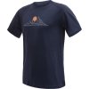 Pánské merino triko SENSOR Blend Moon modré (Velikost M, Barva modrá)