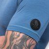 Pánské merino triko SENSOR Air modré (Velikost S, Barva modrá)