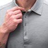 Pánské merino triko SENSOR Active šedé (Velikost XL, Barva šedá)