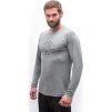 Pánské merino triko SENSOR Active Van Life šedé (Velikost XL, Barva šedá)
