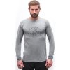 Pánské merino triko SENSOR Active Van Life šedé (Velikost XL, Barva šedá)