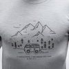 Pánské merino triko SENSOR Active Van Life šedé (Velikost XL, Barva šedá)