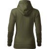 Dámská teplá mikina TRIMM Cape Lady khaki (Barva khaki, Velikost XS)