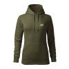 Dámská teplá mikina TRIMM Cape Lady khaki (Barva khaki, Velikost XS)