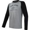 Pánské merino tričko SENSOR active adventure šedá (Velikost M, Barva černá)