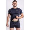 Pánské merino boxerky PROGRESS MW SKN 170 černý melír (Velikost S)
