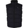 Pánská péřová vesta HUSKY na zip Deep černá (Velikost XXXL)