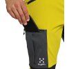 Pánské softshellové kalhoty Haglöfs Rugged Slim - sv.zelená/černá (Velikost 46)