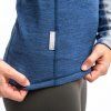 Dámské triko dlouhý rukáv SENSOR Merino Bold cool blue/cool gray (Velikost XL, Barva modrá)