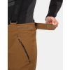 Pánské lyžařské kalhoty KILPI Methone hnědé (Velikost S Short)