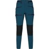 Dámské softshellové kalhoty Haglöfs Rugged Slim - modrá/černá (Velikost 34)