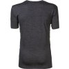 Pánské merino triko PROGRESS Hrutur Yak šedý melír (Velikost M)