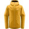 Pánská sportovní bunda Haglöfs Mimic Silver hood - žlutá (Velikost S)