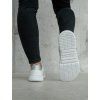 Barefoot tenisky BAREBARICS Zing Fresh bílo-stříbrná (Velikost 36)