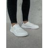 Barefoot tenisky BAREBARICS Zing Fresh bílo-stříbrná (Velikost 36)