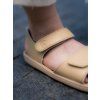 Dětské barefoot sandály BE LENKA Miami Kids světle hnědá (Velikost 27)