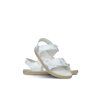 Dětské barefoot sandály BE LENKA Miami Kids třpytivě bílá (Velikost 27)