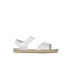 Dětské barefoot sandály BE LENKA Miami Kids třpytivě bílá (Velikost 27)