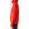 Pánská technická mikina Haglöfs L.I.M Mid Multi Hood - červená (Velikost S)