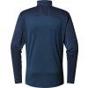 Pánská technická mikina Haglöfs ROC Flash Mid Halfzip - tmavě modrá (Velikost S)