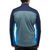 Pánská technická mikina Haglöfs ROC Flash Mid Halfzip - modrá (Velikost S)