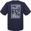 Dámské bavlněné triko HUSKY Tee Stamp L modré (Velikost L)