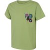 Dětské bavlněné triko HUSKY Tee Patch K zelené (Velikost 128)