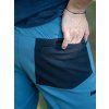 Pánské softshellové kalhoty HUSKY Kavia M turquoise/black (Velikost S)