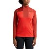 Dámská technická mikina Haglöfs ROC Flash Mid Halfzip - červená (Velikost XS)